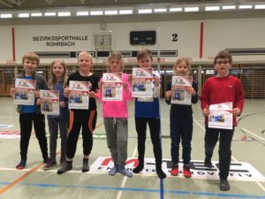 Mini-Faustballer bei U10 Turnier in Rohrbach