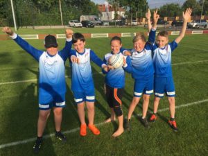 Faustball U12 gewinnt Trainingsturnier in Linz