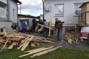 Renovierung im Schützenheim