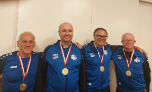 Stocksport Ü50 Bezirksmeisterschaft: Unterweitersdorf feiert Titelgewinn und Aufstieg!